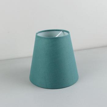 2 Stücke 14 cm Durchmesser Cyan Zauberstab Lampenschirme, Clip-On für Lampen