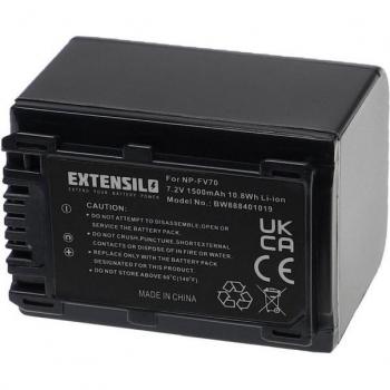 Extensilo NP-FH50 Akku 1500 mAh