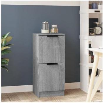 DOC & ET² Sideboard Grau Sonoma (30 × 30 × 70 cm) – Holzwerkstoff
