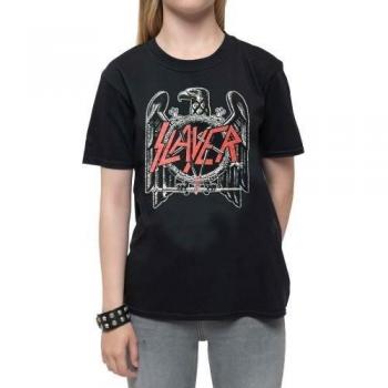 T-shirt nera Aquila Slayer ragazzi