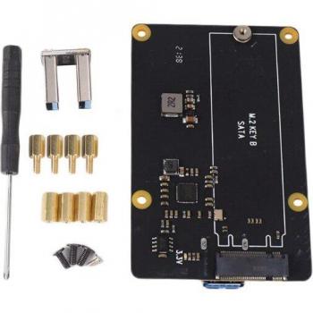Adaptador X862 V2.0 M.2 NGFF SATA SSD para Raspberry Pi 4B