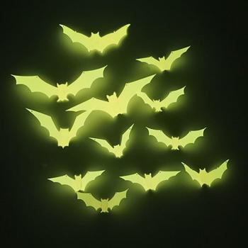 3D Schwarz Spinne Zauberstab Fensterdeko für Halloween DIY