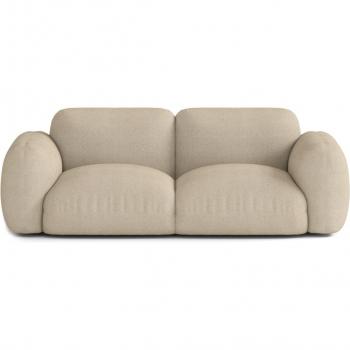 ATIO Canapé 2/3 Places en Tissu Beige