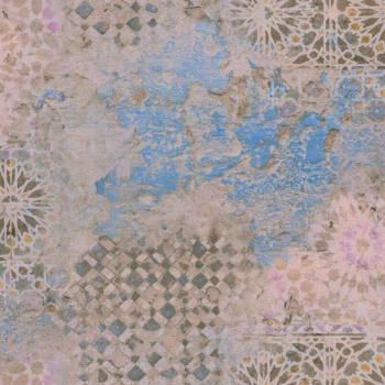 Papier Peint Intissé Profhome 378581-GU – style graphique en nuances de bleu, beige et gris