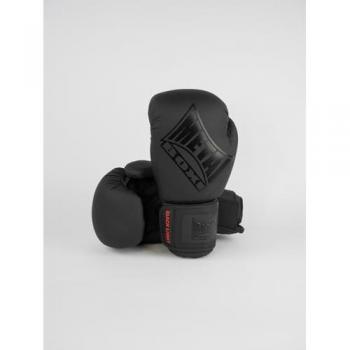 Metal Boxe Boxhandschuhe Schwarz 14 oz
