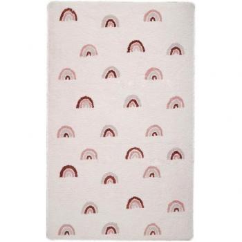 Kinderzimmertierbett Teppich Regenbogen – rechteckig, 20 mm hoch