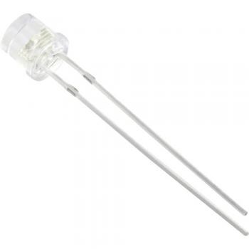 Diodo LED Rosso 5 mm con Fili 300 mcd 120° 20 mA