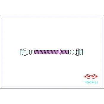 CORTECO Flexible Brake Hose 19034452