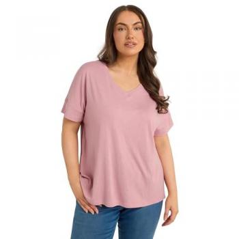 Soft Modal V-Neck Crew Top