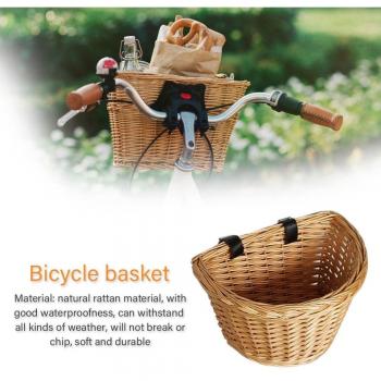 Plastic Handbag Bicycle Basket for Children