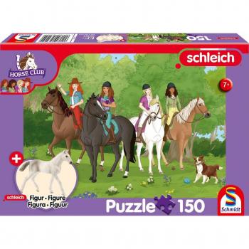 Schleich Horse Club Holstein Fohlen Puzzle mit Figur