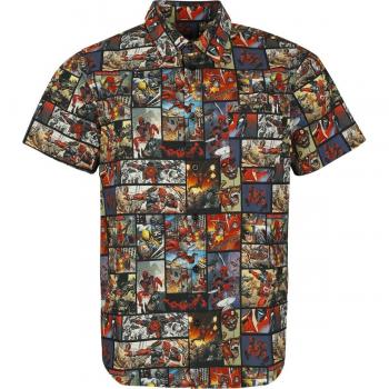 Deadpool Shirt Maniche Corte – S/XXL – Uomo – Multicolorata