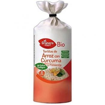 Tortitas de Riz Bio Curcuma et Piment