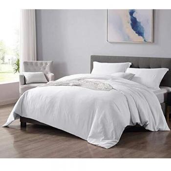 RUIKASI Non-Iron Ultra Soft Double Duvet Cover Set