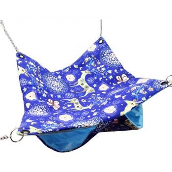 Canvas Double Layer Hammock for Hamsters and Squirrels