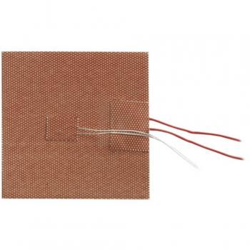 Thermo TECH Self-Adhesive Silicone Heating Film 24V 100W IPX7 100mm x 100mm