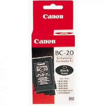 TINTA PARA IMPRESORA CANON BC-20 NEGRO