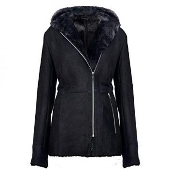 Hooded Merino Sheepskin Jacket