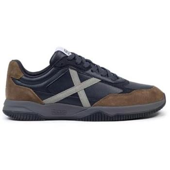 Zapatos Urbanos Munich 10 en Negro con Toques de Gris y Amarillo