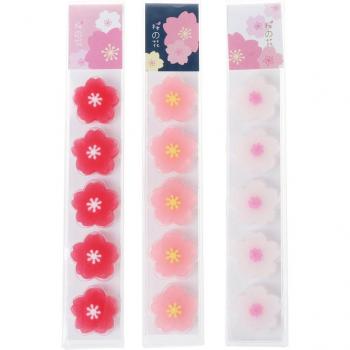 Sakura Cherry Blossom Pencil Erasers