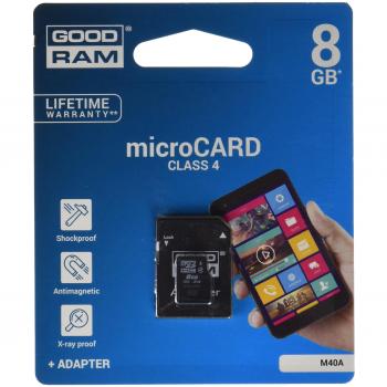 Goodram M40A-0080R11 Micro SDHC Classe 4