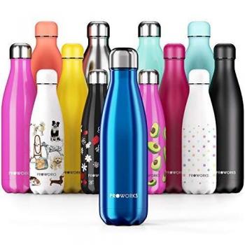 Proworks Stainless Steel Iso Bottle for Gym & Work
