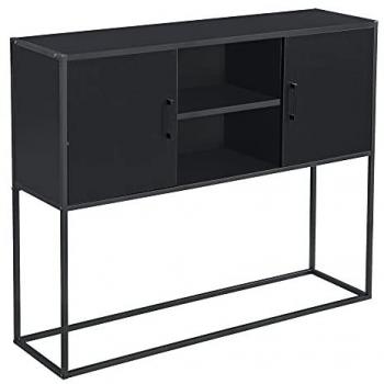 Beistellschrank Motala (Sideboard) – 90 × 108,5 × 30 cm – Dunkelgrau