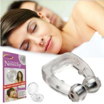 Guardia Nocturna Antirronquido de Silicona con Clip Nasal