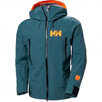 Helly-Hansen Sogn Shell 2.0 Jacket for Men, Premium Waterproof Skiing-Jacket with Breathable Fabric, Ideal for Winter Sports, 453 Dark Creek, S