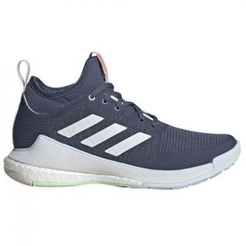 Adidas CrazyFlight Mid Damen Hallenschuh Blau Weiß