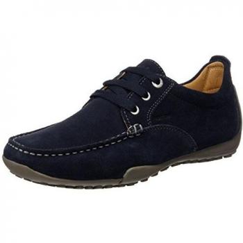 Geox U Drive Snake N, Mocassini Uomo, Blu (Navy), 40 EU