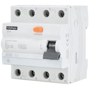 Disjoncteur différentiel AC 4P 25A 30mA Rail DIN