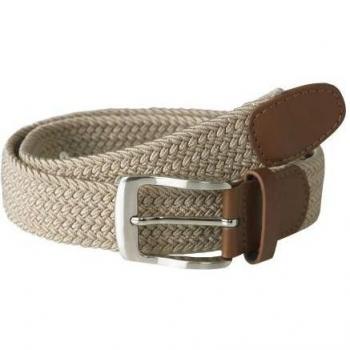 Cinto elástico trenzado Duke Frank tamaño King para hombre