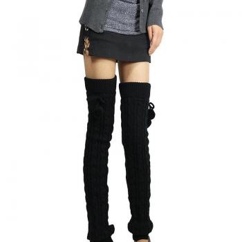 Knitted Crochet Leg Warmers for Women