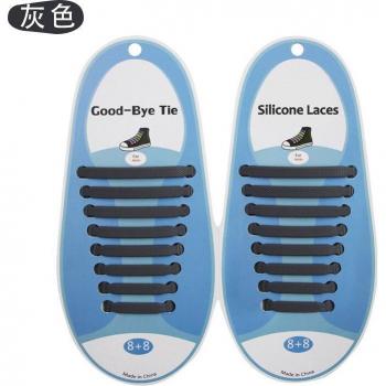 16pcs Silicone Elastic Shoe Laces