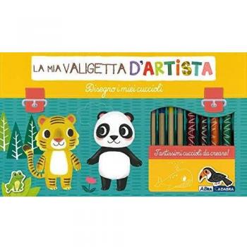 Disegno i miei cuccioli. La mia valigetta d'artista. Ediz. a colori. Con gadget