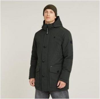Parka Vodan Lined Dark Grey XS, Versátil y Ecológica