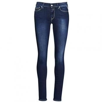 REPLAY New Luz Jeans Blu Sottile 007, 31W/28L Donna