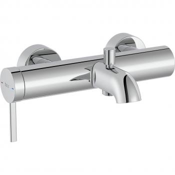 Mitigeur mural ONA Roca pour bain-douche avec inverseur automatique, chromé