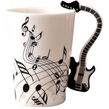 Stave Noir Mug Créatif