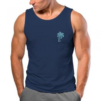 Herren Tank-Top mit Neverless Palmen-Design