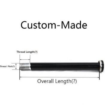 12X142 Bike Rear Wheel Thru Axle Skewers