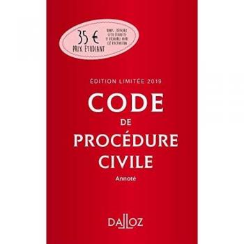 Code de procÃ©dure civile 2019 annotÃ©