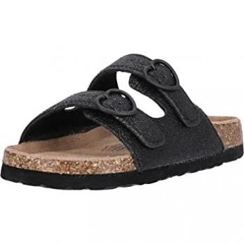 Pantoletten ZigZag Messina Kids Schwarz (34)