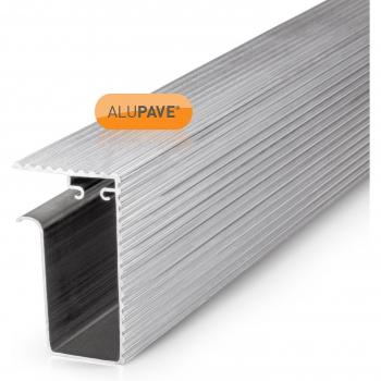 Alupave Flat Roof and Decking Side Gutter for Mill Use