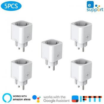Smart Socket WiFi Mini Plug EU eWeLink Alexa Google Home Compatible