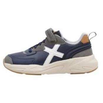 Zapatilla Munich Mini Track VCO Azul Gris – Para Niños