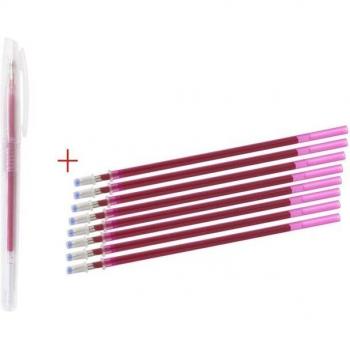 12pcs Fabric Marker Pen Refills with 1 Holder for DIY Projects