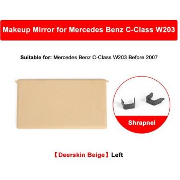Mercedes Benz C Class W203 Cosmetic Mirror Sun Shade Cover