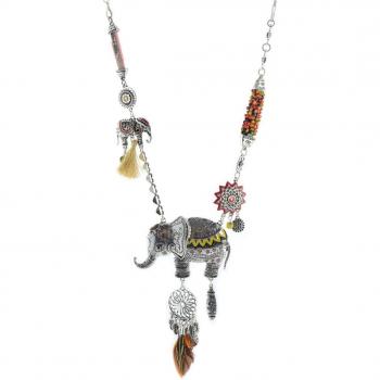 Collar de Diseño Elefante Indio